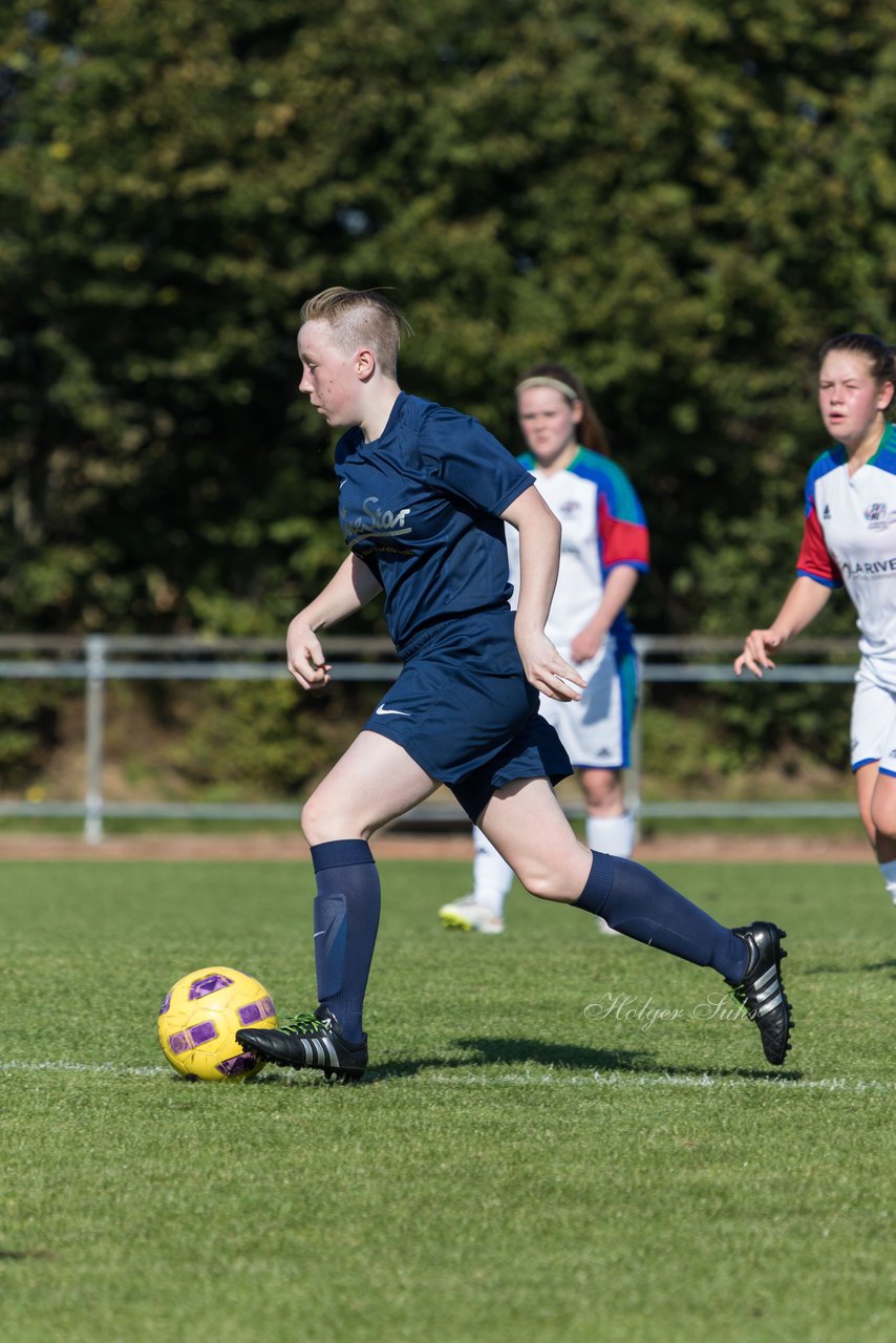 Bild 221 - B-Juniorinnen Krummesser SV - SV Henstedt Ulzburg : Ergebnis: 0:3